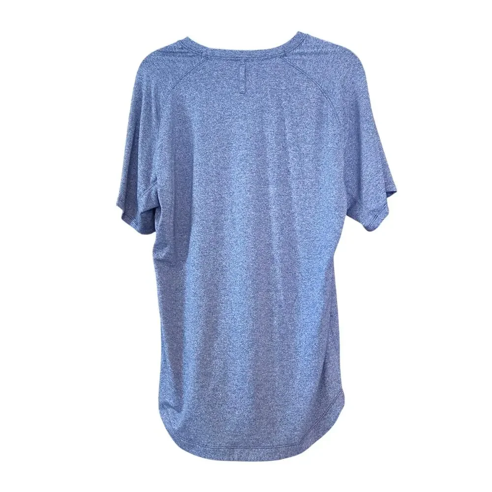 Lululemon License to Train Shirt Short Sleeve Light Blue size small or medium - Picture 2 of 11